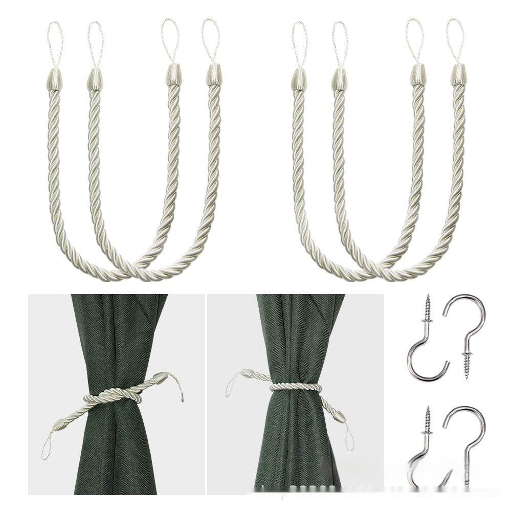 curtain tieback rope hand woven