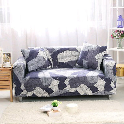 Printed sofa cushion sofa cover front view stretch fit design