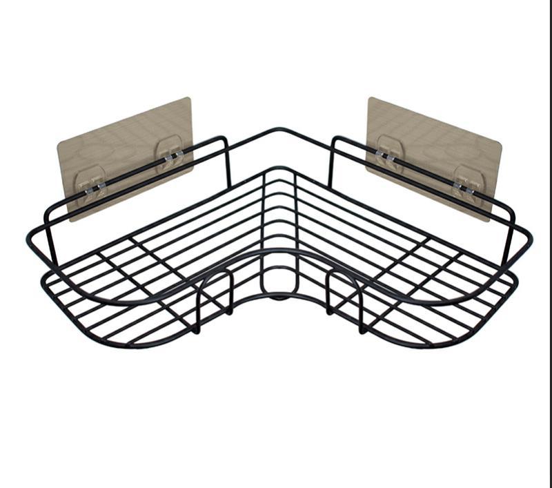 wall bathroom storage rack corner shelf
