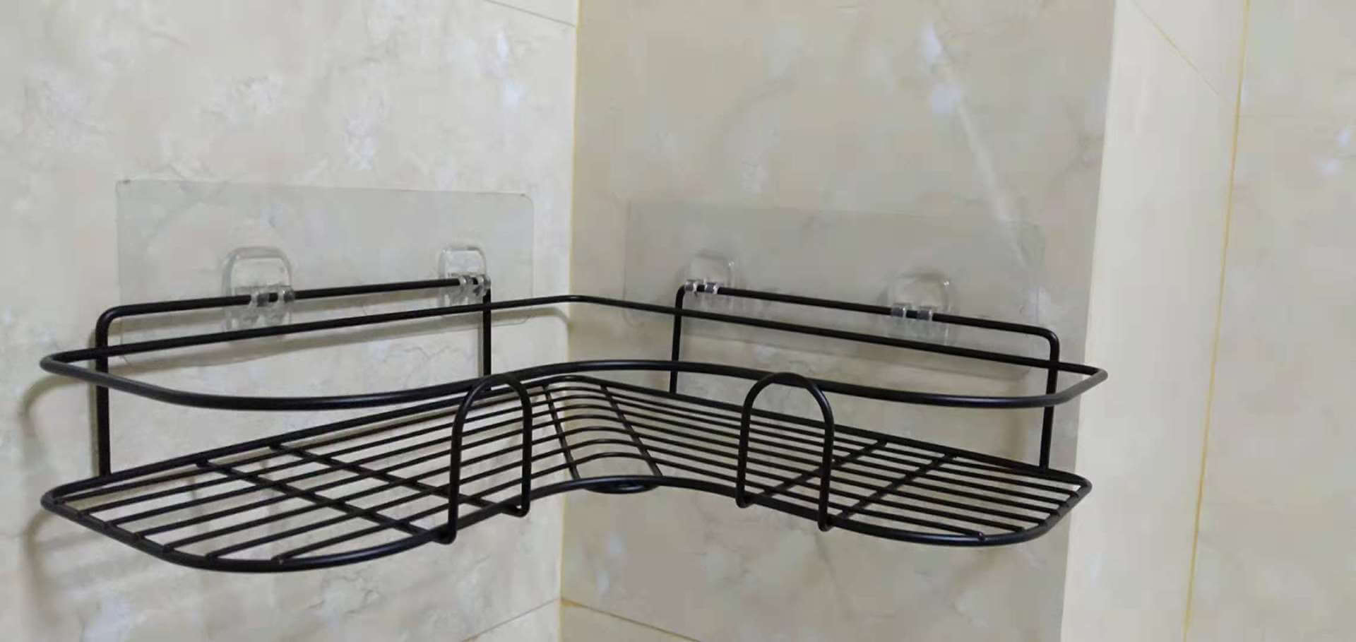 wall bathroom storage rack corner shelf