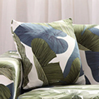 Printed sofa cushion sofa cover front view stretch fit design