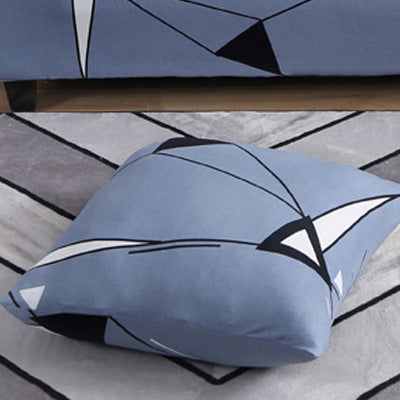 Printed sofa cushion sofa cover front view stretch fit design