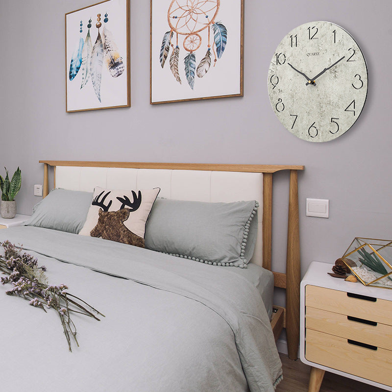 modern living room wall clock home decor
