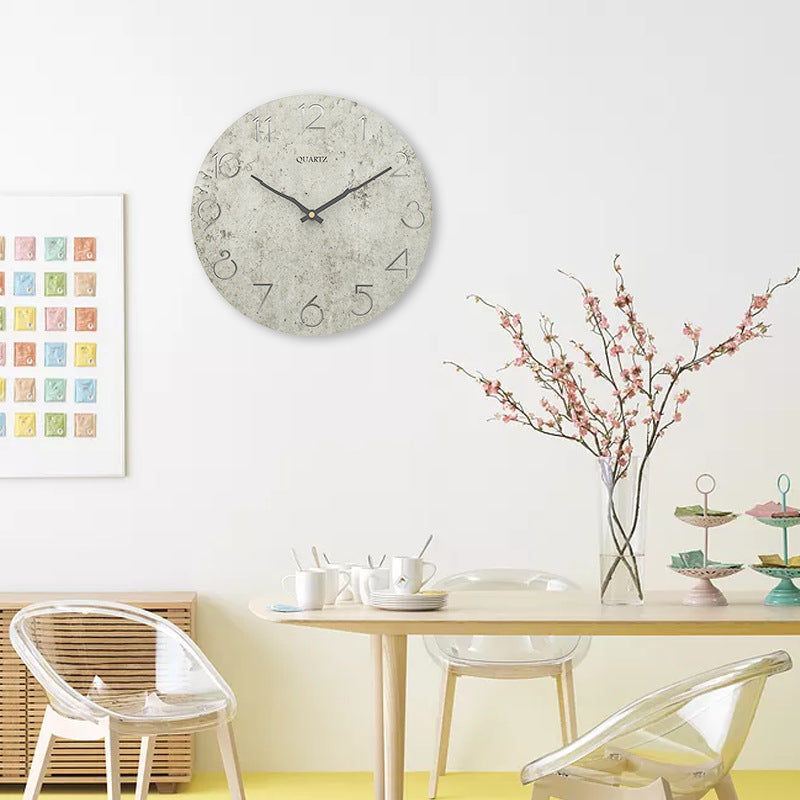 modern living room wall clock home decor