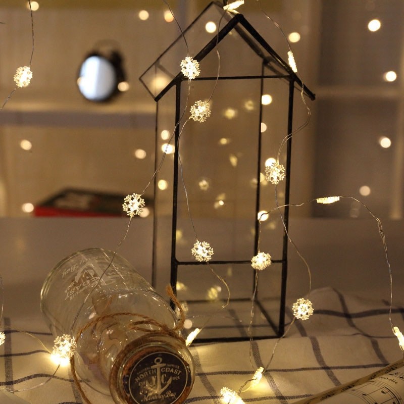 Newsoo copper star LED string lights room decoration