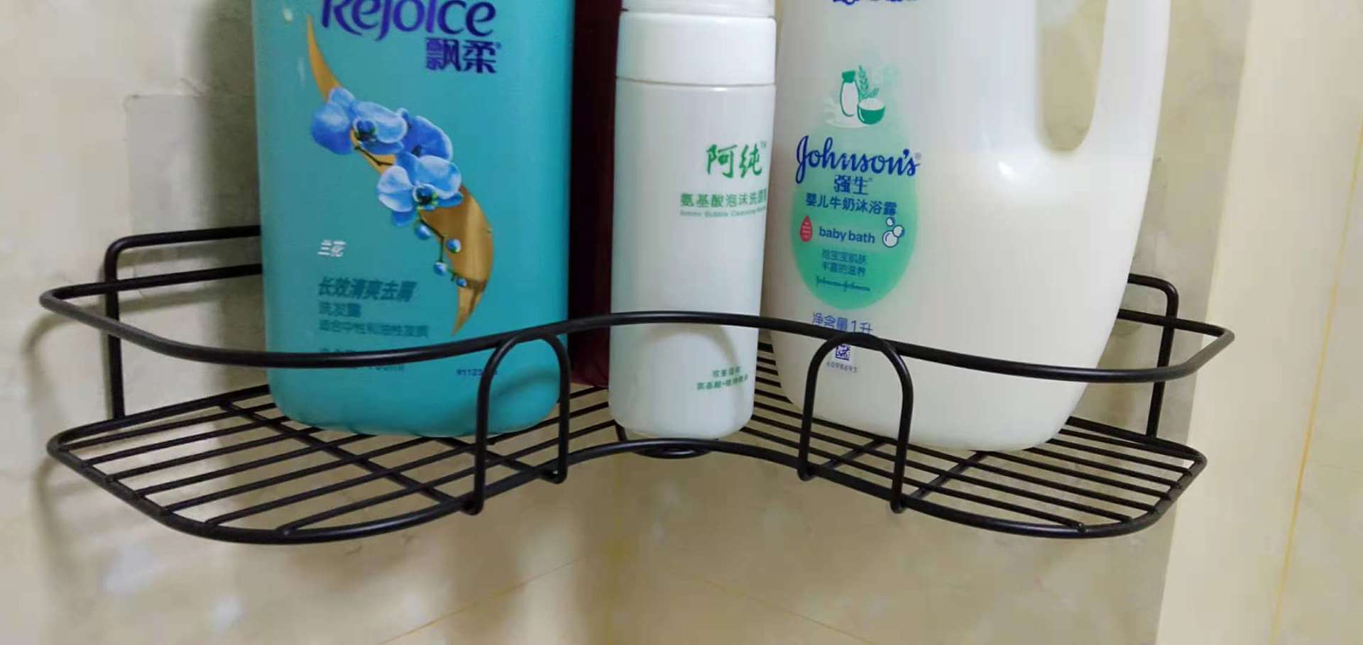 wall bathroom storage rack corner shelf