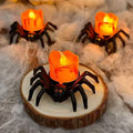 halloween spider night light decoration