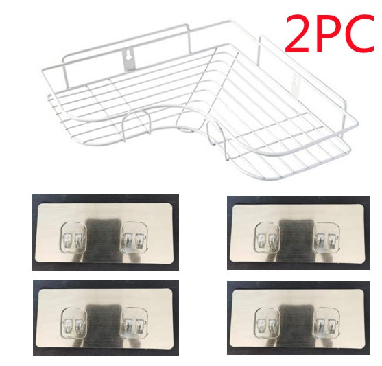 wall bathroom storage rack corner shelf