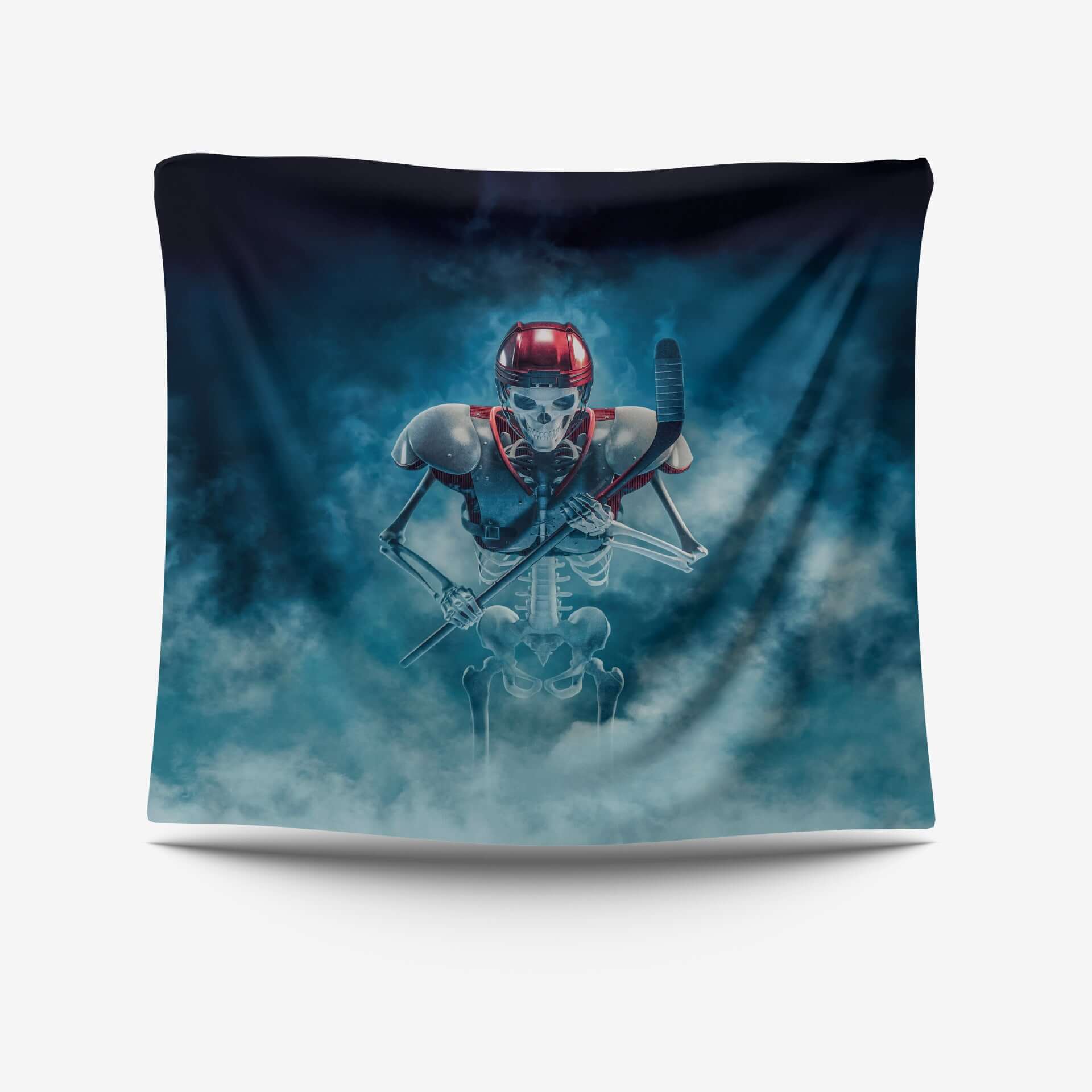 skull home decor tapestry wall hanging