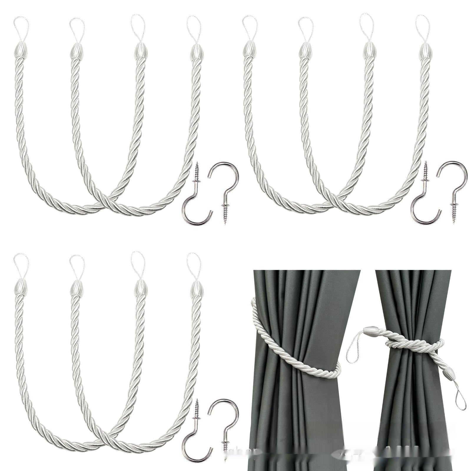 curtain tieback rope hand woven