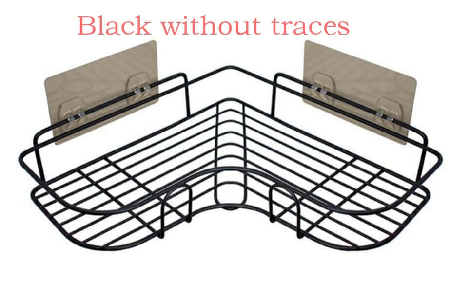 wall bathroom storage rack corner shelf
