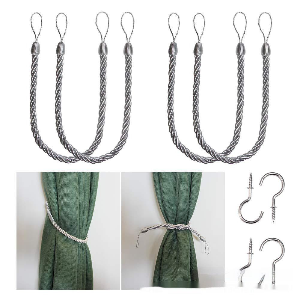curtain tieback rope hand woven