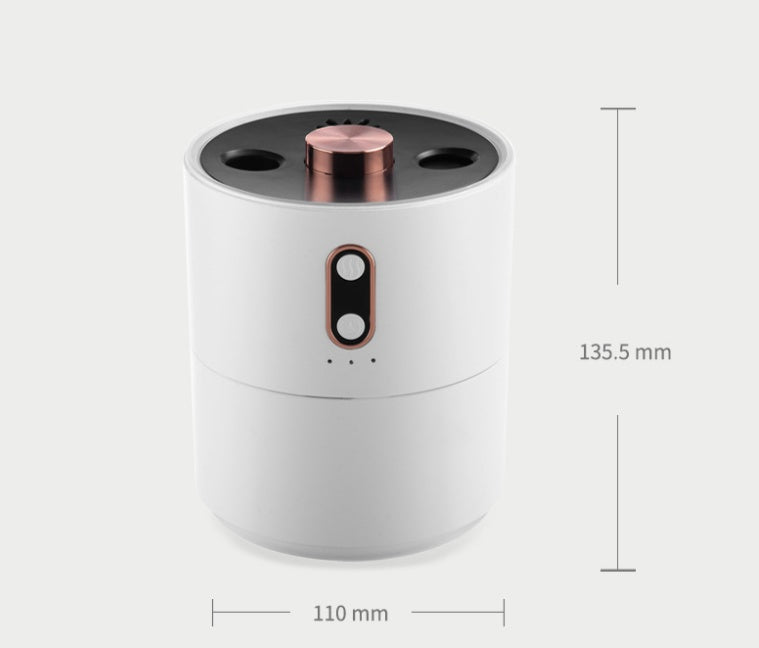 flame aroma diffuser with mist effect night light