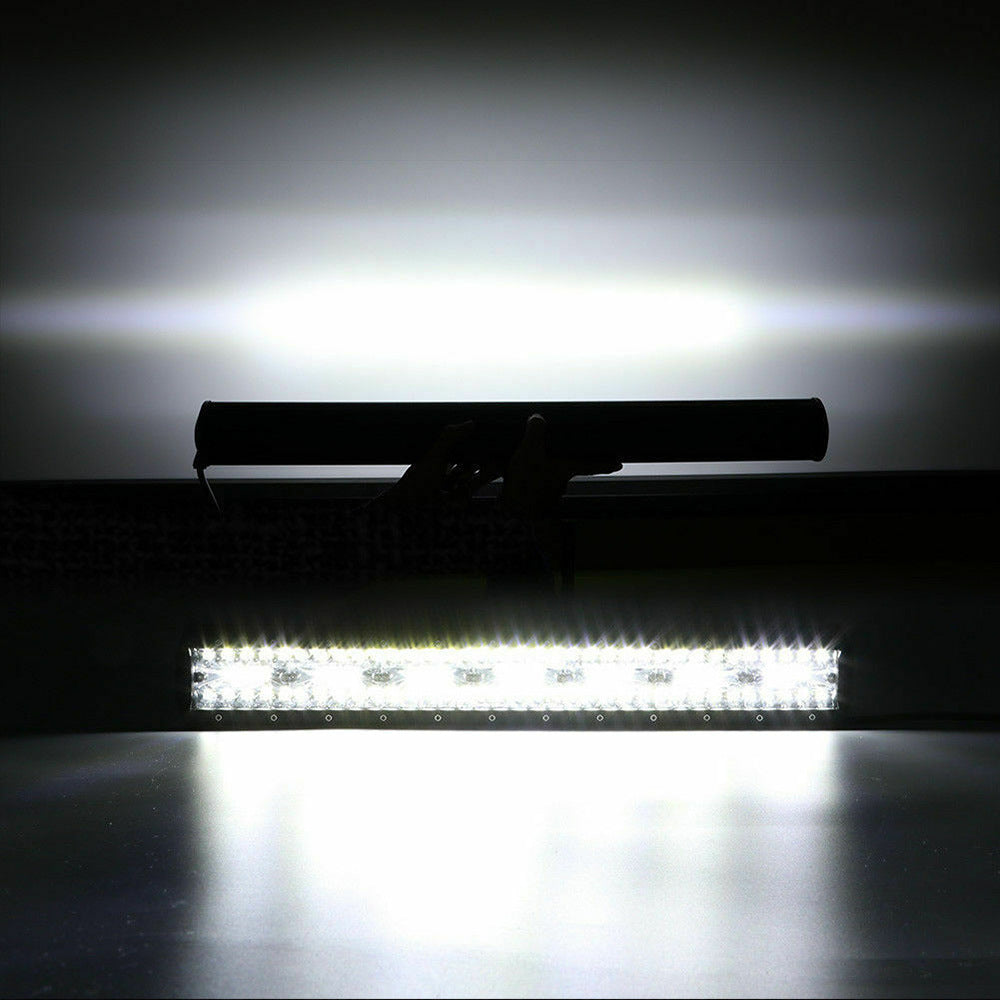 automotive LED strip lights three-row work light off-road