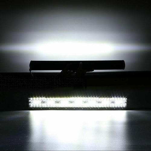 automotive LED strip lights three-row work light off-road