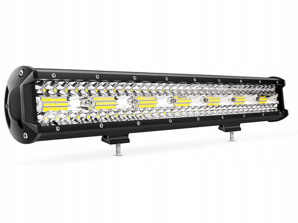 automotive LED strip lights three-row work light off-road