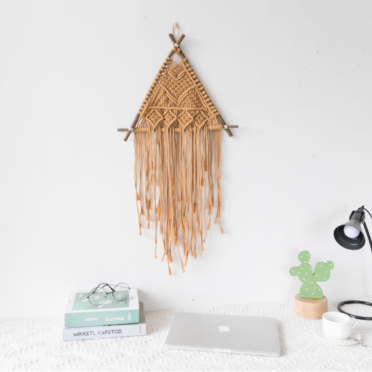macrame wall hanging boho decor