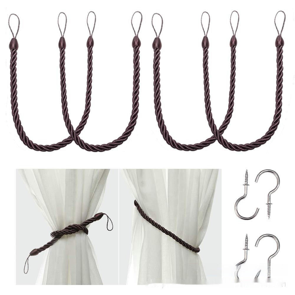 curtain tieback rope hand woven