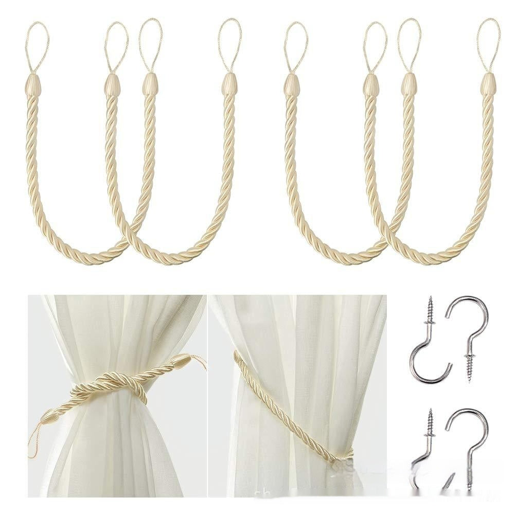 curtain tieback rope hand woven