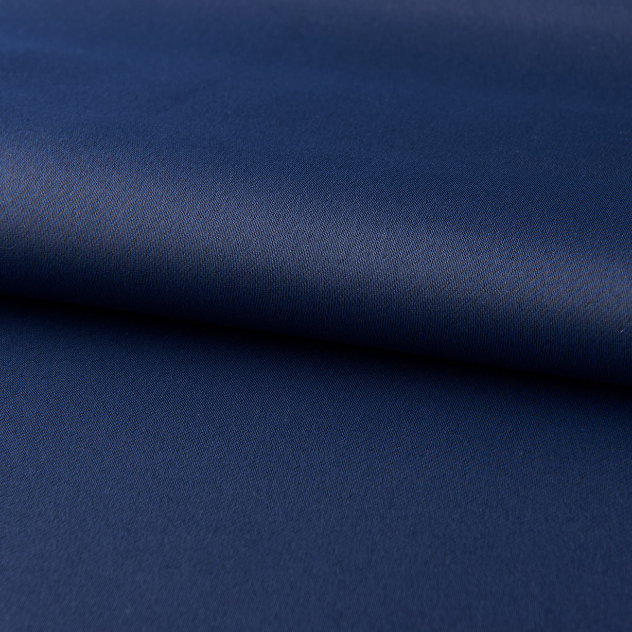 Dark blue blackout bedroom curtains printed fabric